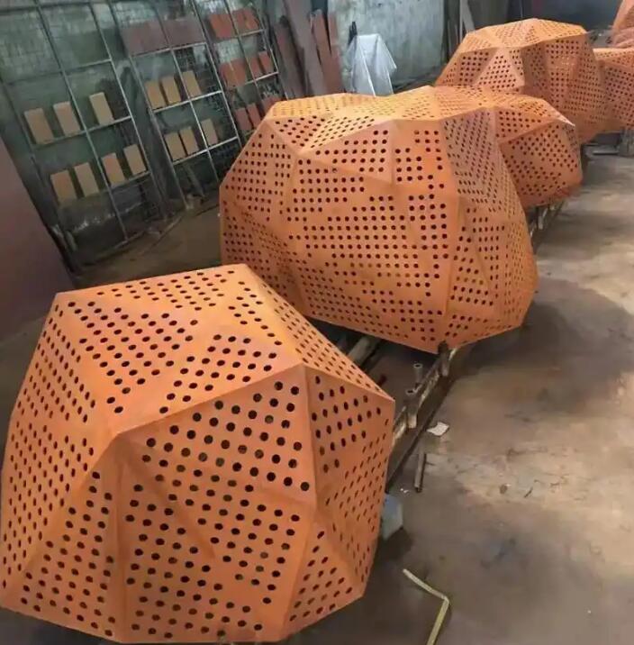 崖城镇耐候钢造型